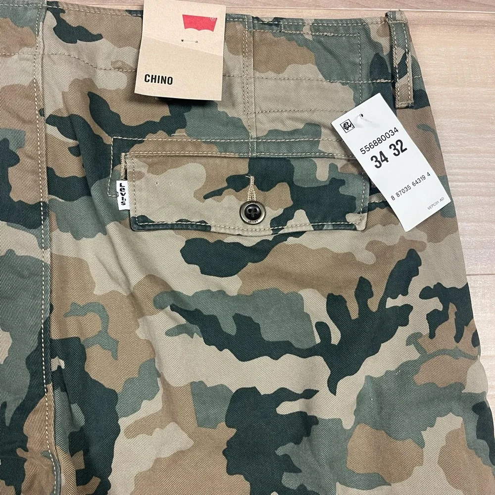 Levi's Men's Camouflage Pants 34x32 Chino